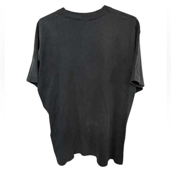 Vintage Aged 1994 San Francisco 49ers Steve Young NFL Black Men's L T-Shirt RARE - Picture 3 of 8